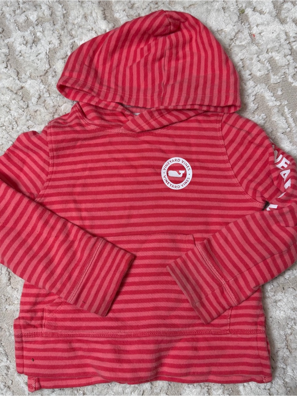 Vineyard Vines Kids Striped Hooded Sweatshirt